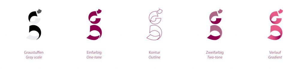 Ran Keren - Logo variationen - GC Digitaldruck, München