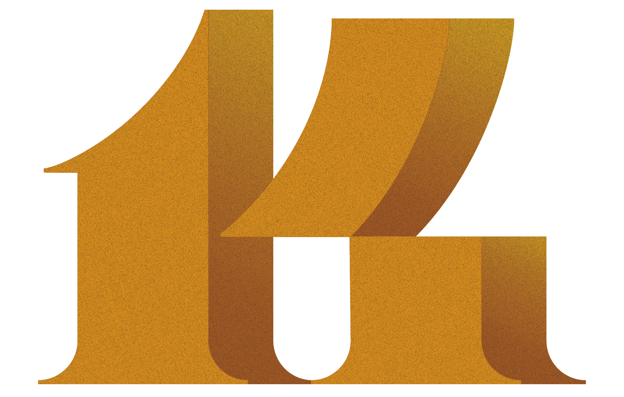 Graphic Studio München, Ran Keren. 14th Jubiläum Logo.