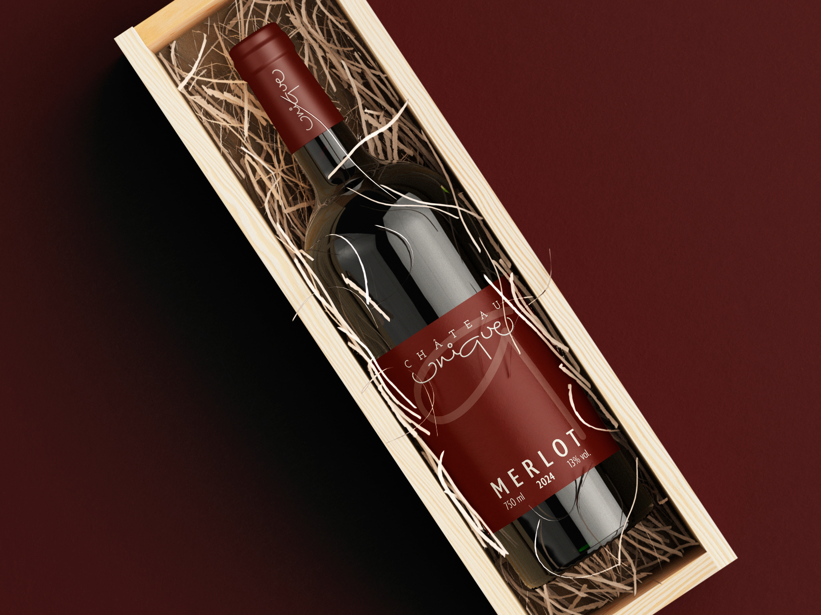 Logotype design Chateau Unique by Ran Keren Graphic Studio München